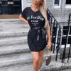 Die For Dior Sweater Dress Black